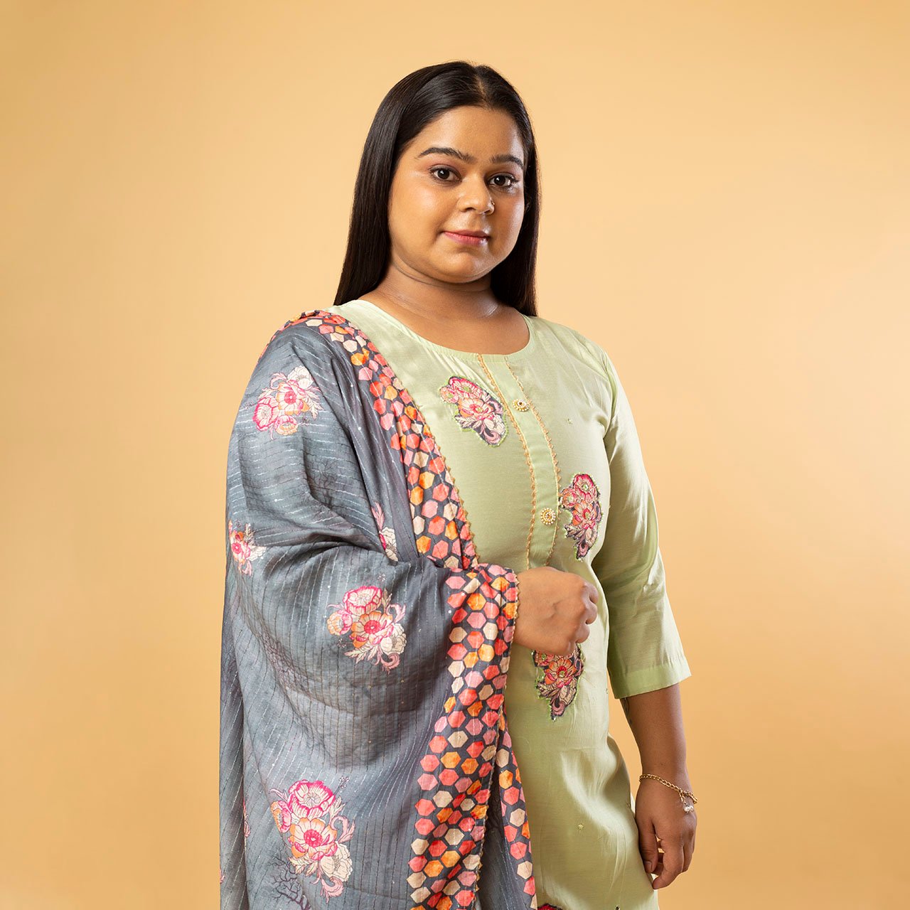 “Sophisticated Chic” Pant suits with dupatta