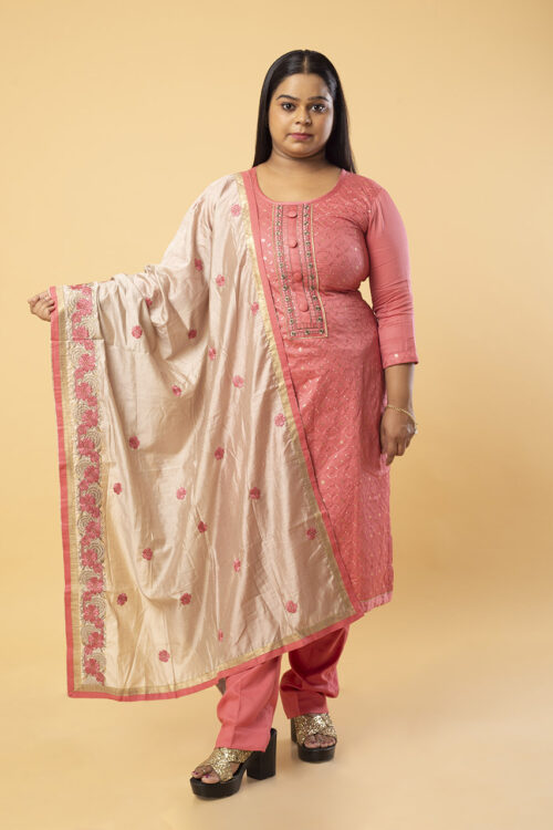 Lavish Dynasty pant suit with dupatta